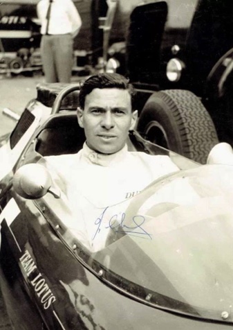 Jimmy dans le cockpit de la Lotus 25
Contribution Albert Cato Jimmy dans le cockpit de la Lotus 25
Contribution Albert Cato